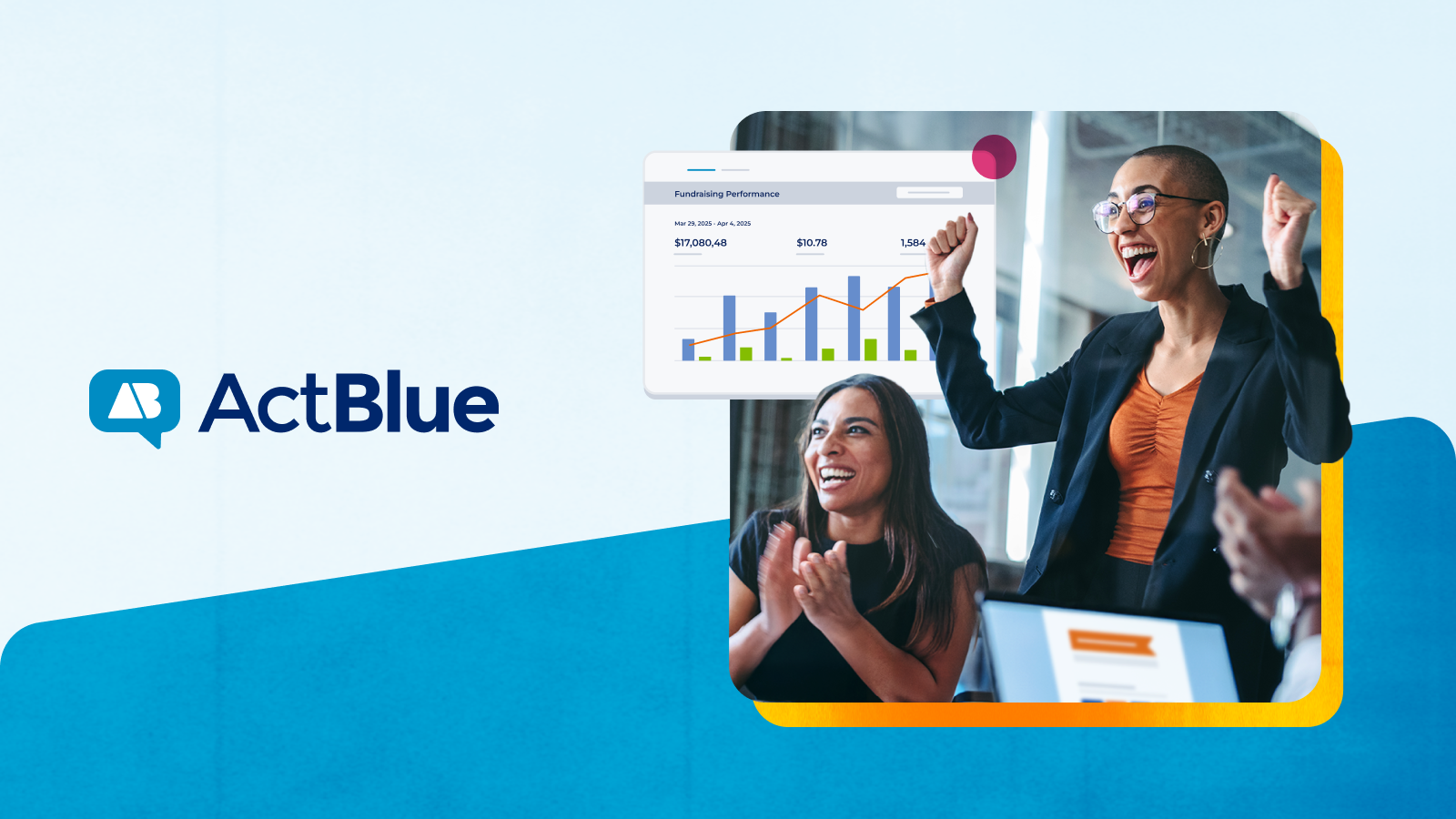 ActBlue site graphic